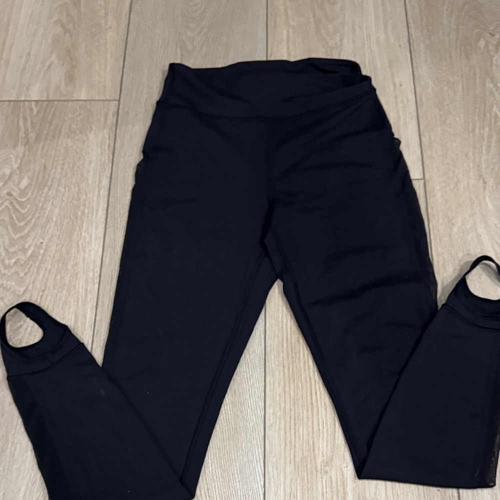 lululemon leggings mesh sides